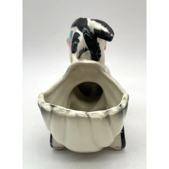 Vtg. Donkey with Cart Planter Made in Japan by Trimont - Picture 7 of 7